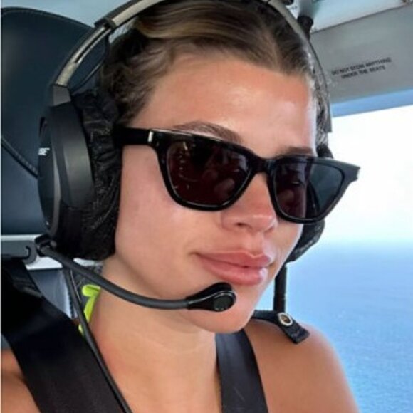 Saint Laurent SL462SULPICE 009 Sunglasses Black Cat Eye Frame, Yellow Lenses - Picture 3 of 13